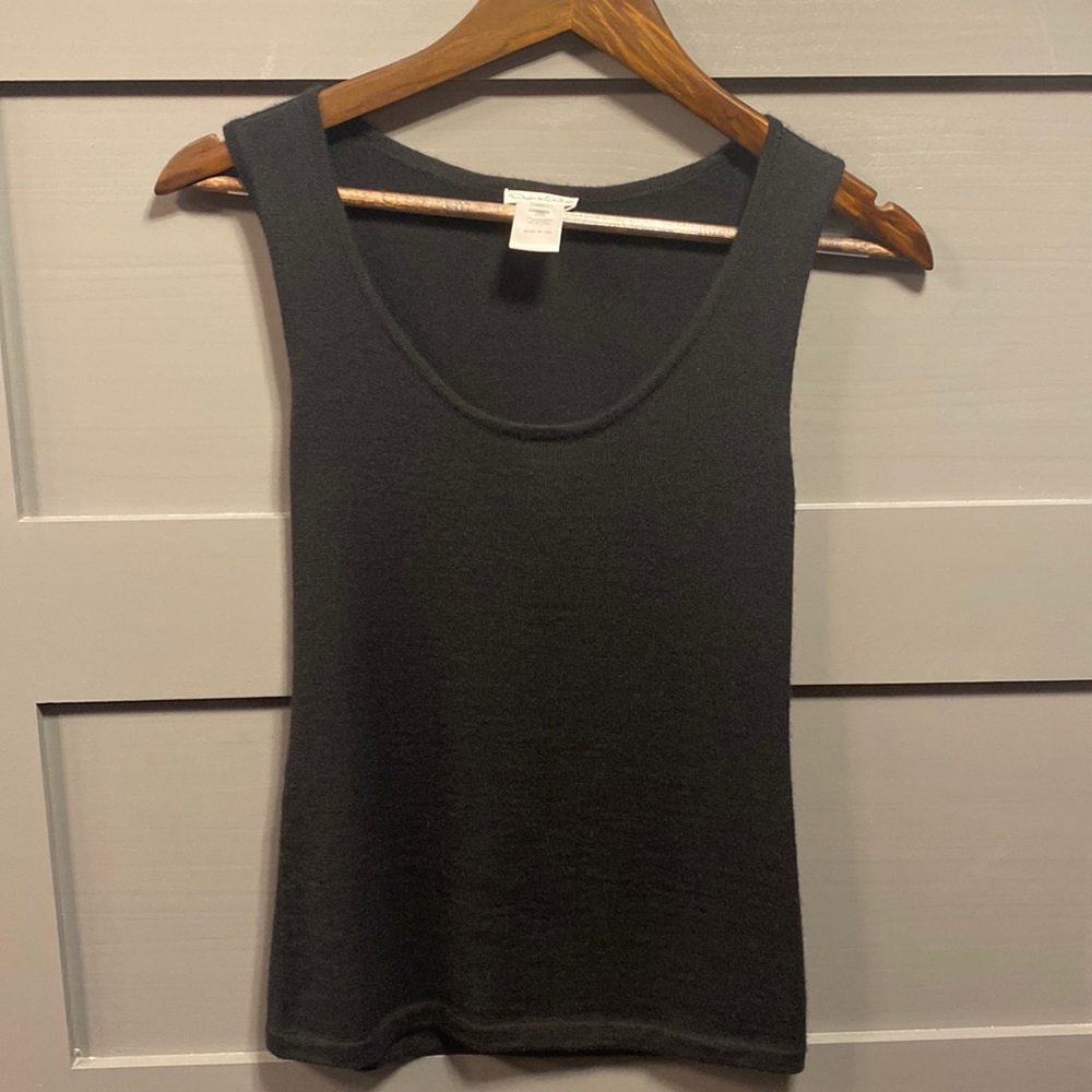 Oscar de la Renta black knit size S